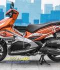 Tem xe Airblade 2016 Brembo nhôm xước cam đen tại Decal46