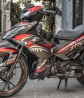 Tem trùm Exciter 150 2019 Hàm cá mập nhôm đen đỏ tại Decal46