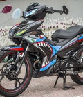 Tem trùm Exciter 150 2019 Angry Shark xanh đen đỏ tại Decal46