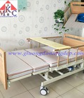 Hình ảnh: Giường bệnh đa năng MKC Medical ốp gỗ 4 tay quay 12 chức năng