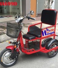 Hình ảnh: Xe lăn điện 3 bánh HA699D có ghế phụ cho trẻ em