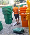 Hình ảnh: Giá thùng rác nhựa 240 lít, 120 lít, 660 lít tại Tp. HCM.
