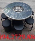 Hình ảnh: Bàn ghế lẩu nướng thùng phuy mặt inox cho nhà hàng uy tín giá rẻ ở Hà Nội 