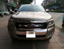 Ford Ranger 2.2 XLT 4x4 MT màu vàng cát, sản xuất tháng 12/2016, đăng ký Biển Hà Nội 2017