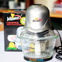 Máy xay thịt cối thủy tinh Mixdor Chopper