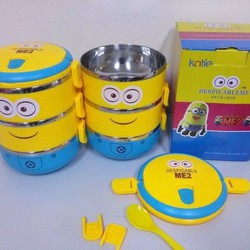 Cặp lồng minions 3 tầng giữ nhiệt