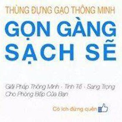 Thùng đựng gạo thông minh