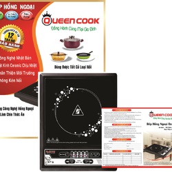 Bếp hồng ngoại Halogen Queen Cook chính hãng