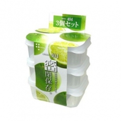 Bộ 3 hộp đựng thức ăn Inomata Nhật Bản 190ml 