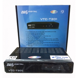 Đầu thu VTC digital T201 xem VTV3 HD và 68 kênh SD miễn phí 