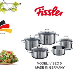 Bộ nồi inox fissler Viseo