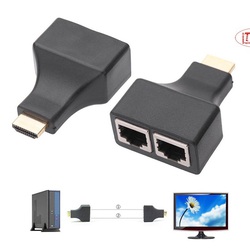 Bộ truyền HDMI qua dây LAN CAT5 CAT6 xa 30M