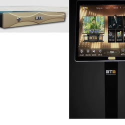 Bộ đầu karaoke BTE và màn hình cảm ứng BTE 21.5 inch, BTE sử dụng công nghệ mới nhất trong lĩnh vực đầu máy Karaoke