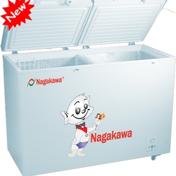 Tủ đông Nagakawa NA 352HN, 3522 lít 1 ngăn dàn nhôm rẻ nhất tặng chảo