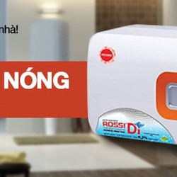 Bình Nóng Lạnh ROSSI 15L,20L30L chống giật ELCB,chống bám cặn