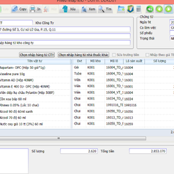 Phần mềm kế toán dược phẩm