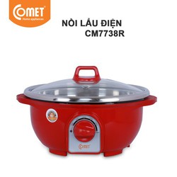 Lẩu điện Comet 3.5L 1800W màu xanh