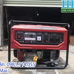 Máy phát điện chạy xăng 4kw Tomikama 6700