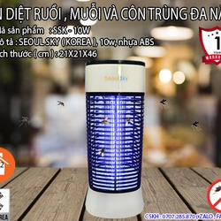 Đèn diệt côn trùng SSK - 10W, hiệu quả