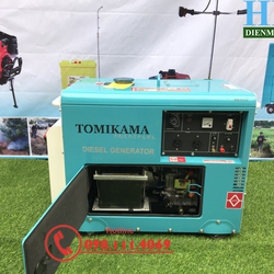 Chuyên máy phát điện chạy dầu Tomikama 6500 5kw