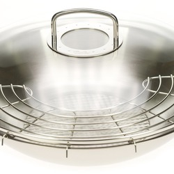 Chảo sâu lòng Fissler Wok Mekong 36 cm xách tay Đức