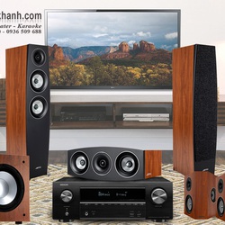 Amply Denon X1600H Bộ 5.1 Jamo C95II Sub Jamo S910