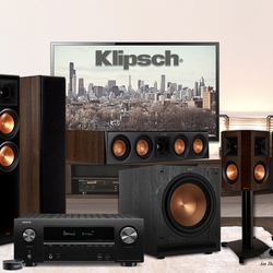 Bộ 5.1 Amply Denon X550BT Loa 5.1 Klipsch 5000F, Xem Phim, Nghe Nhạc cực hay