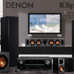 Bộ 5.1 Amply Denon X2600H Loa 5.1 Klipsch 820F, Xem Phim, Nghe Nhạc cực hay