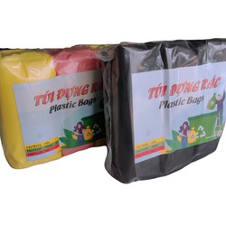 Túi đựng rác lốc 3 cuộn 1kg size tiểu, trung, đại miền tây