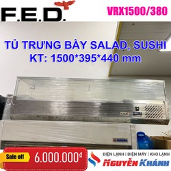 Tủ mát trưng bày Salad F.E.D. VRX1500/380