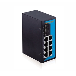 Switch công nghiệp 3Onedata 8 cổng Gigabit Ethernet 2 cổng Gigabit quang ES2010G 2GF là một loại chuyển mạch Ethernet