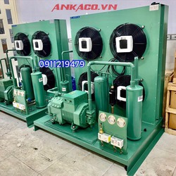 cụm máy nén bitzer 15hp 4HE 18 cho kho đông