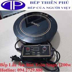 bếp lẩu từ âm bàn tròn 2000w chất lượng cho nhà hàng tại phú thọ