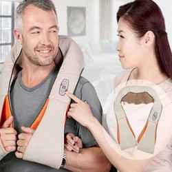 Mách bạn cách giảm đau vai cổ gáy hiệu quả nhất,Đai massage vai gáy hồng ngoại Hàn Quốc Ayosun