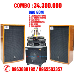 Bộ dàn karaoke Loa full Neo bass 30