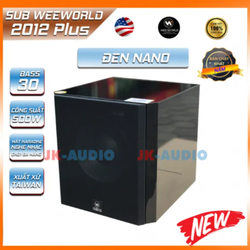 Loa Sub Weeworld W2012 Đen Nano Basss 30