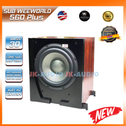 Loa sub Weeworld 560 Plus Màu Đỏ