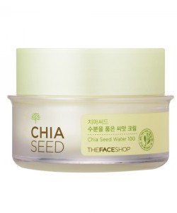 Bí kíp cho làm da căng mịn với Kem dưỡng Chia seed nổi tiếng của Theface Shop