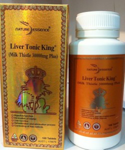 Viên uống giải độc gan, liver tonic king 30000mg/viên