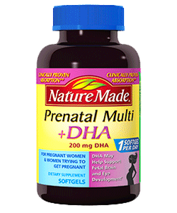 Vitamin bầu nature made prenatal dha 150 viên 031604027506