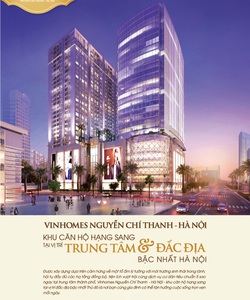 CC Cao cấp Vinhomes Nguyễn Chí Thanh, HN. Mở bán 20 căn hộ cuối cùng Lh: 098 600 6810