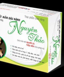 Da sáng, dáng đẹp, mờ nám da, cân bằng nội tiết tố cùng Tinh chất mầm đậu nành Nguyên Thảo