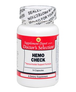 Thuốc Trị Bệnh Trĩ hiệu quả của MỸ Hemo Check Nutrition Depot số 56 14 Capsules