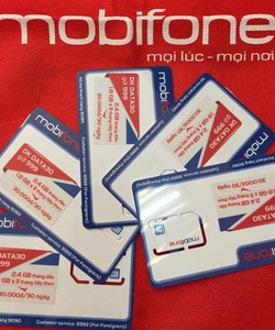 Sim 3G Mobifone siêu khuyến mãi 22,2GB, gói dung lượng khủng giá chỉ 70K