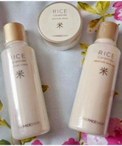 Bộ 3 Sản Phẩm Dưỡng Da Chiết Xuất Từ Gạo The Face Shop 350k