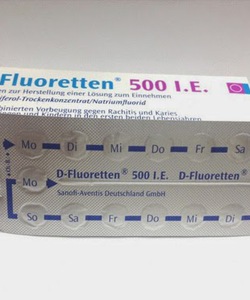 D fluoretten 500ie của Đức chống còi xương ở trẻ 195k tại TẮM BÉ HÀ NỘI