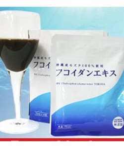 Okinawa Fucoidan Extract dạng nước 750ml Kanehide Bio Nhật Bản