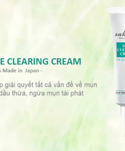 Kem trị mụn tận gốc hiệu quả nhanh Sakura Acne Clearing Cream