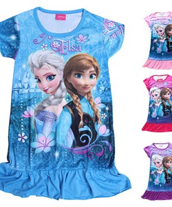 Đầm nữ hoàng băng giá Frozen cho bé