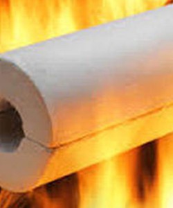 Bông khoáng Rockwool định hình dạng ống Rockwool pipe